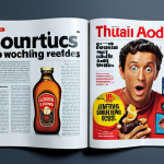 **

A split-screen showcasing the evolution of advertising. On one side, a classic, vibrant print ad in a glossy magazine. On the other, an interactive, animated banner ad on a modern website, complete with subtle motion and user interface elements. The style should be clean and contemporary, highlighting the contrast between traditional and digital media.

**